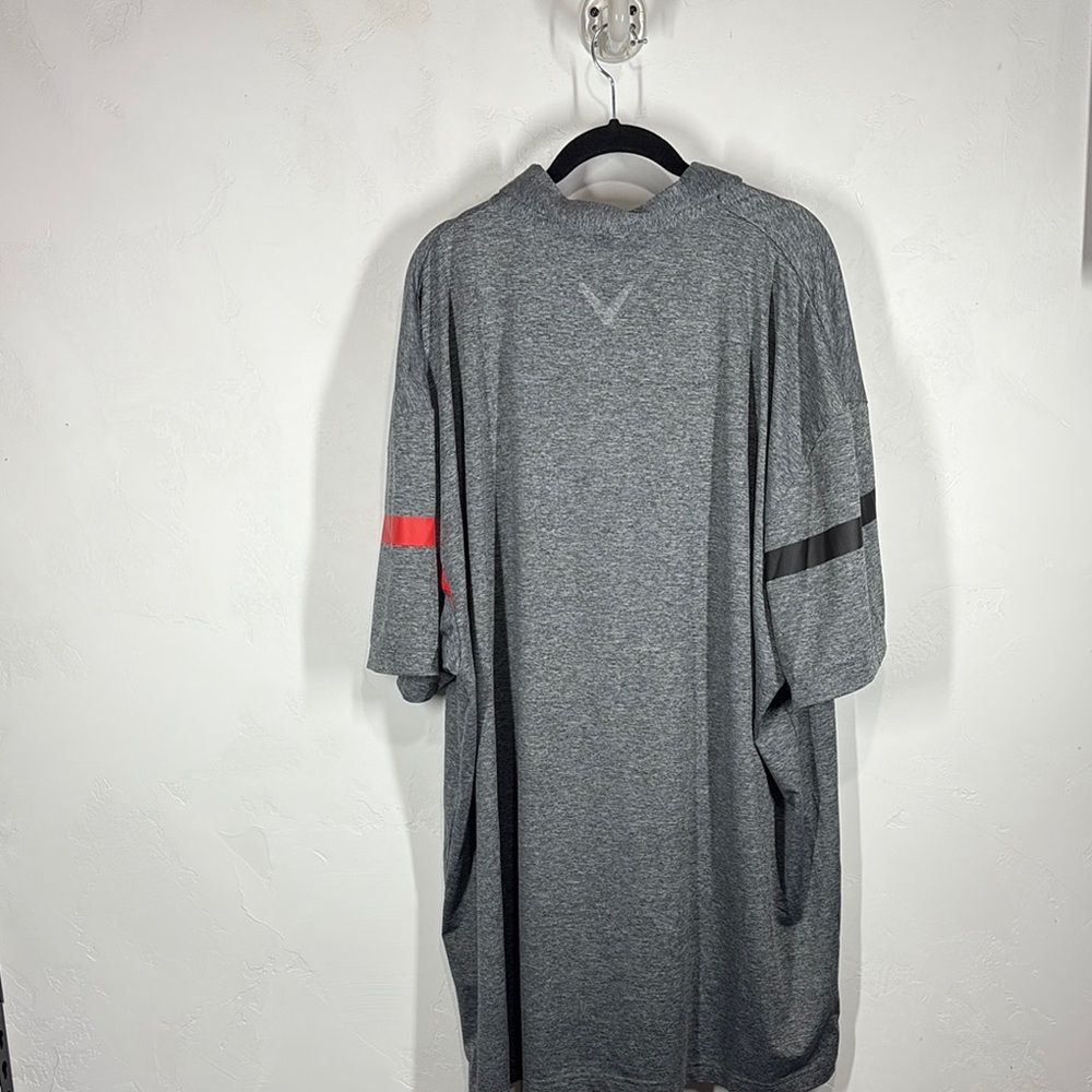 Callaway Red and Gray Polo Shirt size 2XLT - Picture 7 of 11